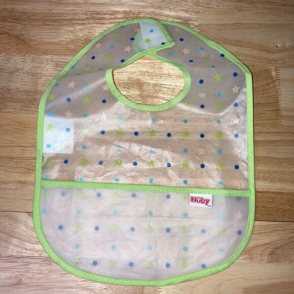 8 Baby Bib Lot, Just Add a Kid, Nuby Easy Clean Bib, Beefeater, Toddler Girl Boy - Picture 7 of 9